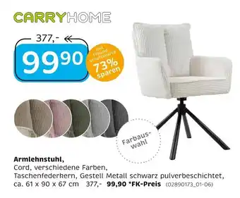 XXXLutz Carry home armlehnstuhl Angebot