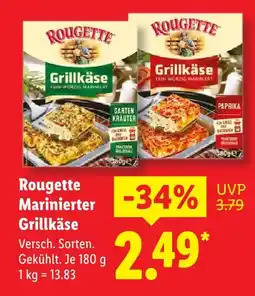 Lidl Rougette marinierter grillkäse gartenkräuter Angebot