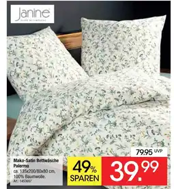 Zurbrüggen Janine mako-satin bettwäsche palermo Angebot