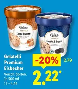 Lidl Gelatelli salted caramel Angebot