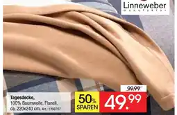 Zurbrüggen Linneweber tagesdecke Angebot