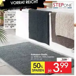 Zurbrüggen Step one badteppich chenille Angebot