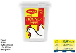METRO Maggi Klare Hühnersuppe Angebot