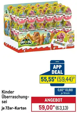 METRO Kinder Überraschungsei Angebot