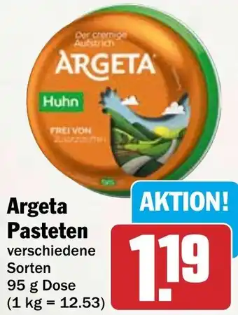 HIT Argeta Pasteten Angebot