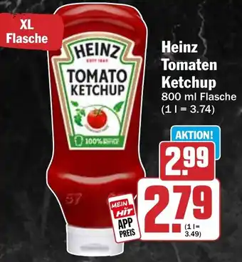 HIT Heinz Tomaten Ketchup Angebot