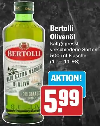 HIT Bertolli Olivenöl Angebot