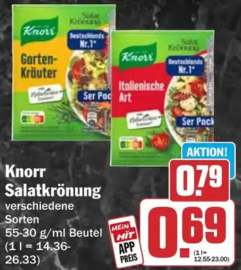 HIT Knorr Salatkrönung Angebot