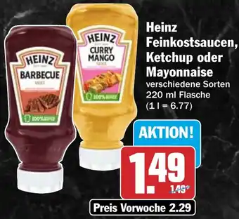 HIT Heinz Feinkostsaucen, Ketchup oder Mayonnaise Angebot