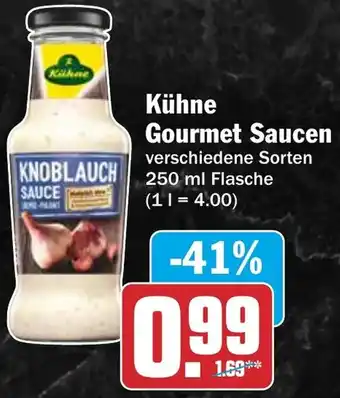 HIT Kühne Gourmet Saucen Angebot