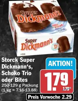 HIT Storck Super Dickmann's, Schoko Trio oder Bites Angebot