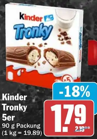HIT Kinder Tronky 5er Angebot