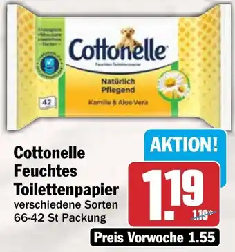 HIT Cottonelle Feuchtes Toilettenpapier Angebot