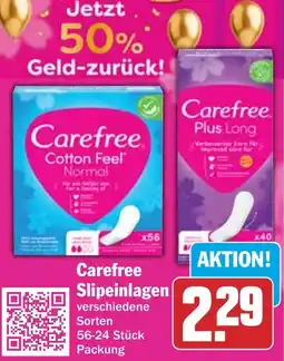 HIT Carefree Slipeinlagen Angebot