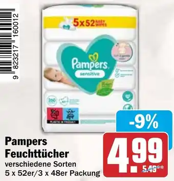 HIT Pampers Feuchttücher Angebot