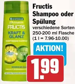 HIT Fructis Shampoo oder Spülung Angebot