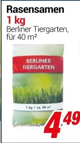 CENTERSHOP Rasensamen Angebot