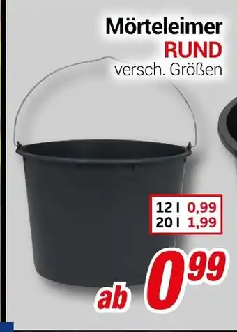 CENTERSHOP Mörteleimer RUND Angebot