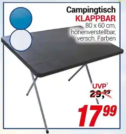 CENTERSHOP Campingtisch KLAPPBAR Angebot