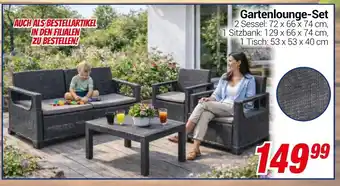 CENTERSHOP Gartenlounge-Set Angebot