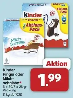 Famila Nord Ost Kinder Pingui oder Milchschnitte Angebot