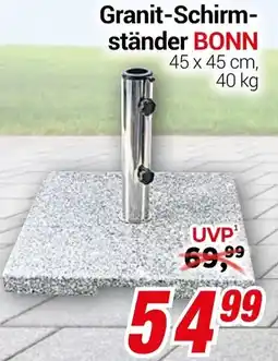 CENTERSHOP Granit-Schirmständer BONN Angebot