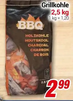 CENTERSHOP BBQ Grillkohle Angebot