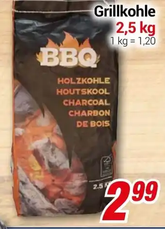 CENTERSHOP BBQ Grillkohle Angebot