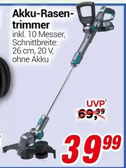 CENTERSHOP Akku-Rasentrimmer Angebot