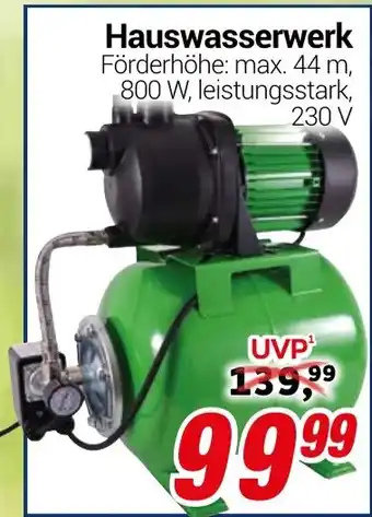 CENTERSHOP Hauswasserwerk Angebot