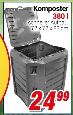 CENTERSHOP Komposter 380 L Angebot