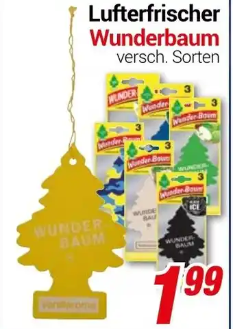 CENTERSHOP Lufterfrischer Wunderbaum Angebot