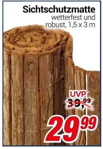 CENTERSHOP Sichtschutzmatte Angebot