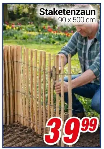CENTERSHOP Staketenzaun Angebot