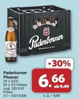 Famila Nord Ost Paderborner Pilsener Angebot