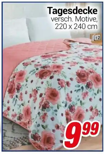 CENTERSHOP Tagesdecke Angebot