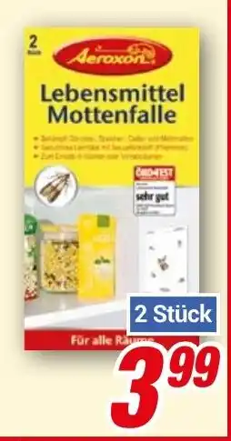 CENTERSHOP Aeroxon Lebensmittel Mottenfalle Angebot