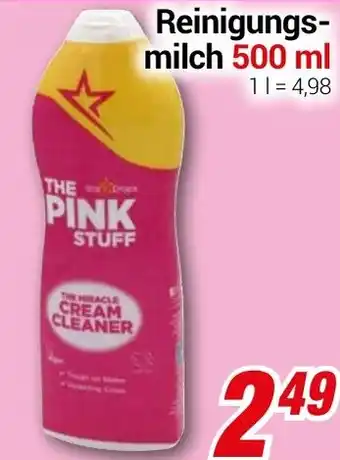 CENTERSHOP THE PINK STUFF Reinigungsmilch Angebot