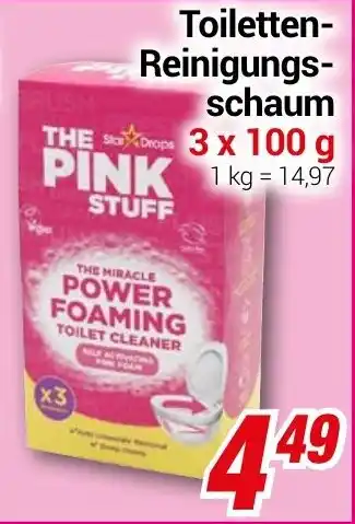 CENTERSHOP THE PINK STUFF Toiletten- Reinigungsschaum Angebot