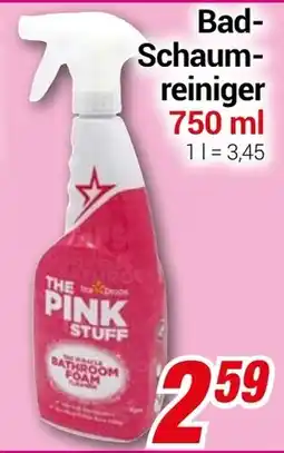 CENTERSHOP THE PINK STUFF Bad- Schaumreiniger Angebot