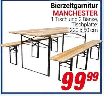 CENTERSHOP Bierzeltgarnitur MANCHESTER Angebot