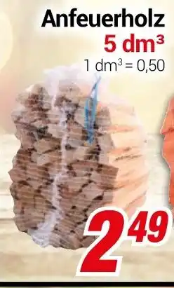 CENTERSHOP Anfeuerholz Angebot