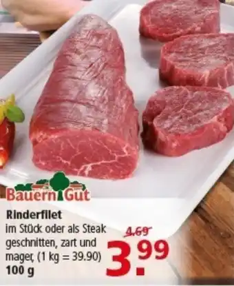 Multi Markt Bauern Gut Rinderfilet Angebot