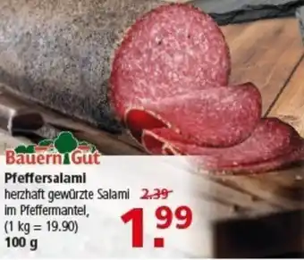 Multi Markt Bauern Gut Pfeffersalami Angebot