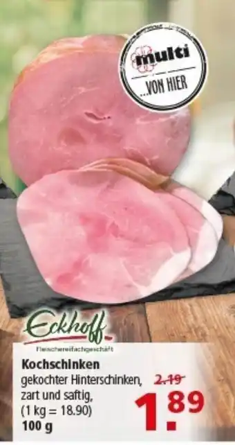 Multi Markt Eckhoff Kochschinken Angebot