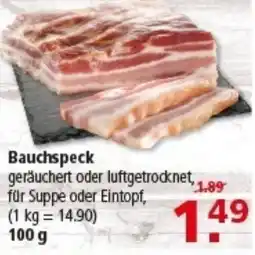 Multi Markt Bauchspeck Angebot