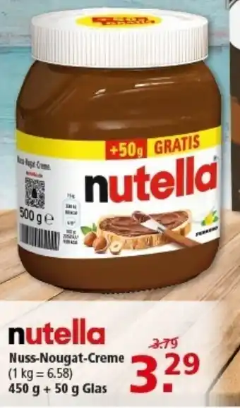 Multi Markt nutella Nuss Nougat Creme Angebot