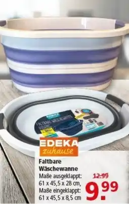 Multi Markt EDEKA zuhause Faltbare Wäschewanne Angebot