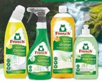 Multi Markt Frosch WC- oder Universal Reiniger Angebot