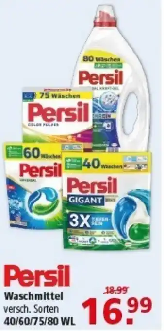 Multi Markt Persil Waschmittel Angebot